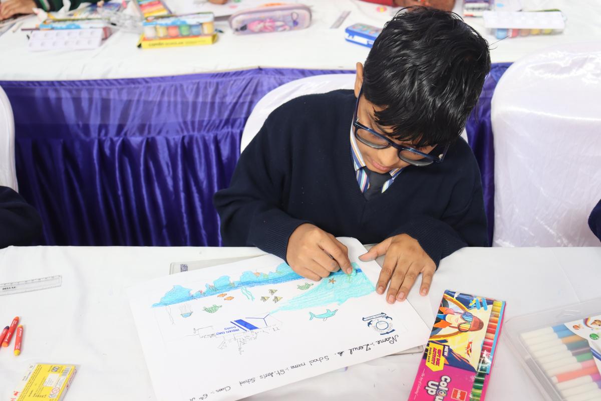 Inter-Class Drawing & Coloring Competition